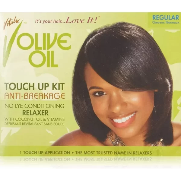 Vitale Olive Oil Anti-Breakage No Lye Conditioning Relaxer 2 Applications - Regular – Image 3
