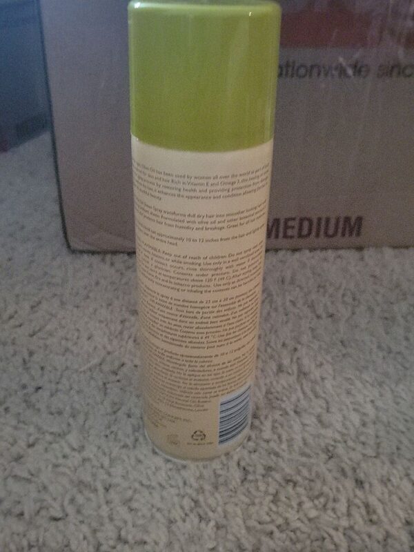 VITALE Olive Oil Sheen Spray – Image 3
