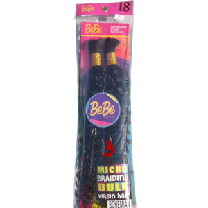 Bebe micro braiding virgin human hair 8a grade 18