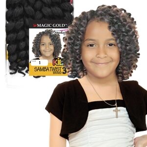 Magic Gold Kids Samba Twist Braid 3