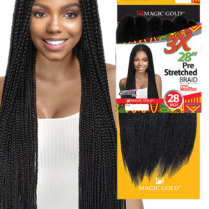 Magic Gold 3X Yaki Pre Stretched Braid 28"