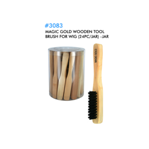 Magic Gold Wooden Tool Brush for Wig 1 Brush