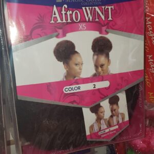 Magic Gold Afro WNT Xs color 2 Ponytail