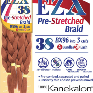 EZX Pre-Stretched Braid 38" 4 bundles