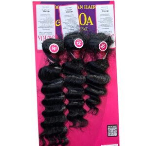 ALI 10A 100% HUMAN HAIR WAVY