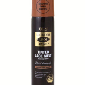 Ebin Wonder Bond Tinted Lace Melt Aerosol Spray - Medium Dark Brown (3.38 oz)