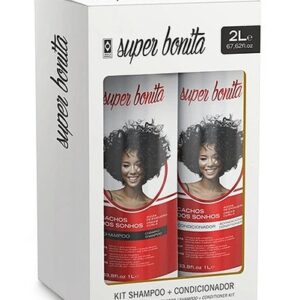 PROBELLE Super Bonita Kit Shampooing+Conditioner- Cachos Dos Sonhos(2L)